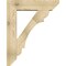 Ekena Millwork Olympic Slat Rough Sawn Bracket w/ Offset Brace, Douglas Fir, 8"W x 32"D x 40"H BKT0806X32X40OLY06RDF - alternate 2
